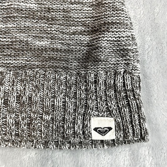 Roxy Hooded Tunic Top Marble Grey/Beige - Picture 7 of 14